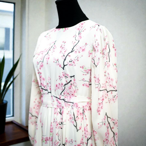 HQ Chiffon Floral Dress