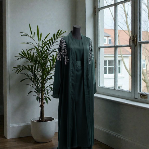 HQ Semi Chamois 4pcs Abaya