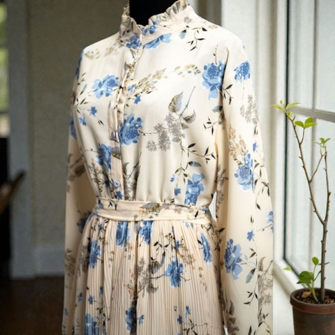 Crincled 3 Layers Dress