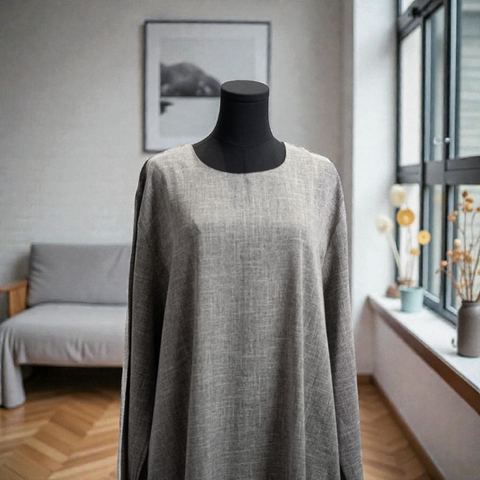 Laha Special Linen Closed Abaya