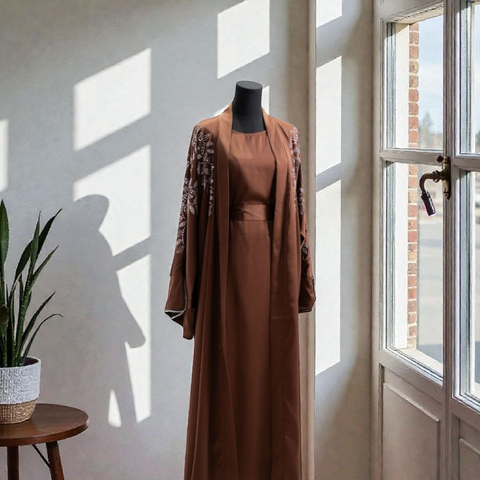 HQ Semi Chamois 4pcs Abaya