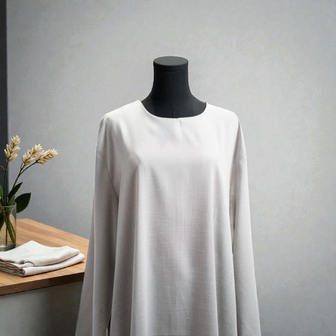 Laha Special Linen Closed Abaya