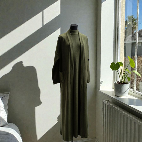 Winter 2pcs Abaya