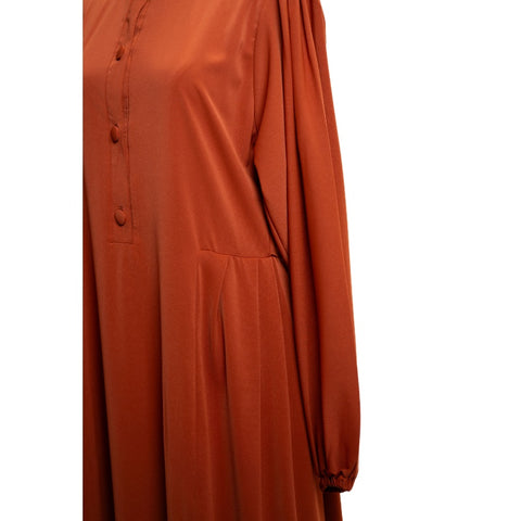 Crep Abaya - Middle Buttons