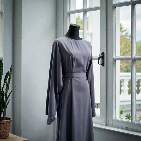 Plain Closed Crepe Abaya