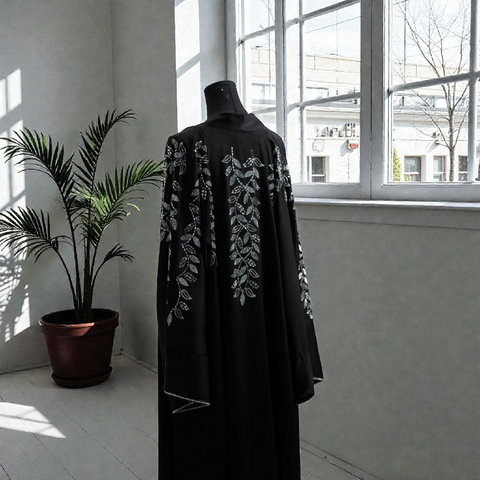 HQ Semi Chamois 4pcs Abaya