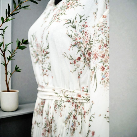 Crincled 3 Layers Dress