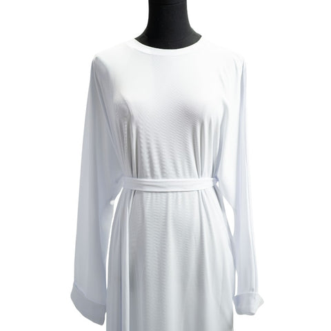 Closed Striped Abaya