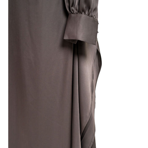 HQ Satin Dress Middle Belt