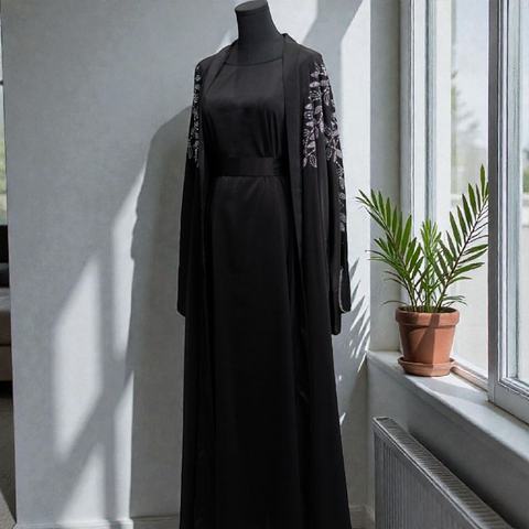HQ Semi Chamois 4pcs Abaya