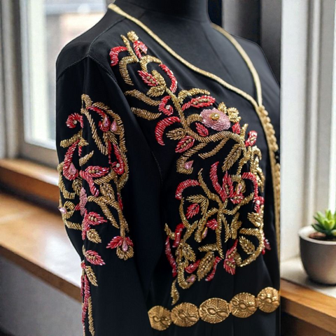 Quftan Full Decorated Side