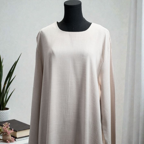 Laha Special Linen Closed Abaya