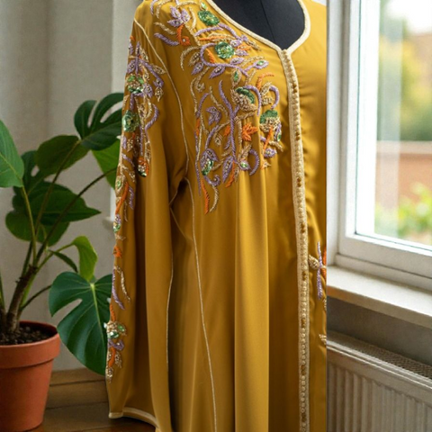 Quftan Full Decorated Side