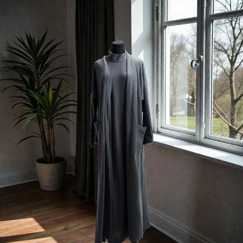 Winter 2pcs Abaya