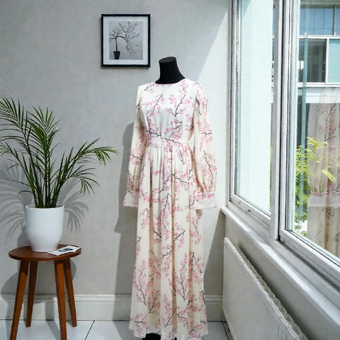 HQ Chiffon Floral Dress