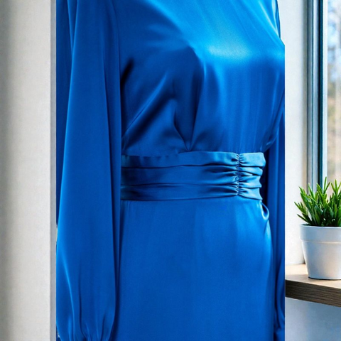 HQ Satin Dress Middle Belt